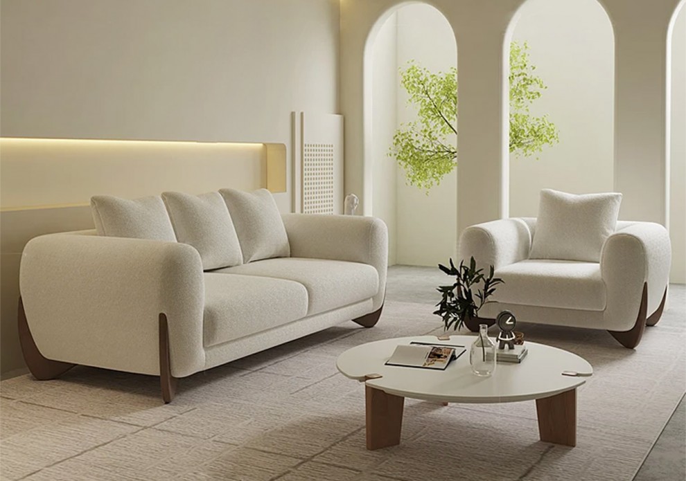 마일로 패브릭 1인/2인/3인/4인용 소파