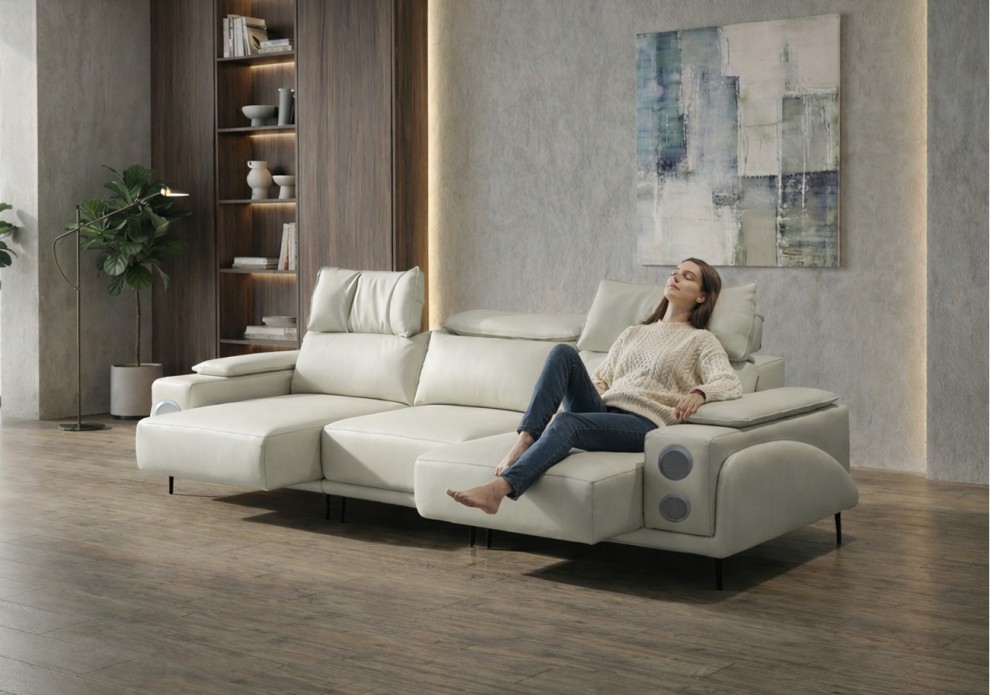 이튼 3인/4인용 리클라이너 무빙 소파 배드