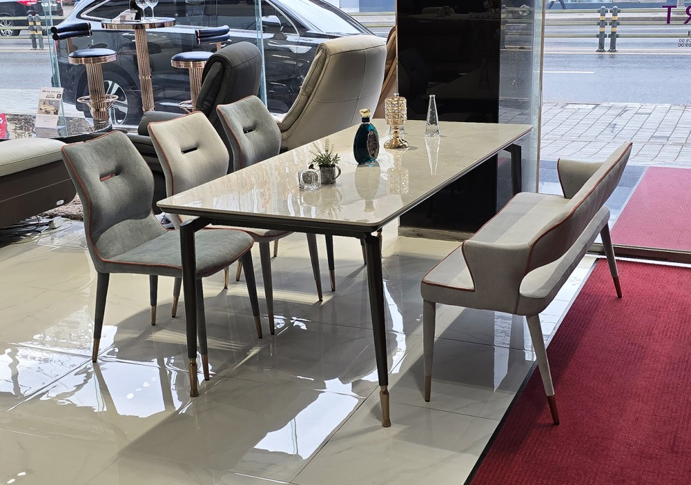 [전시] 카보 6인용 식탁 세트